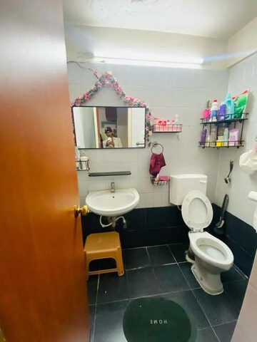 Bathroom in 3 BHK Apartment at Konark Pooram, Kondhwa – for Sale