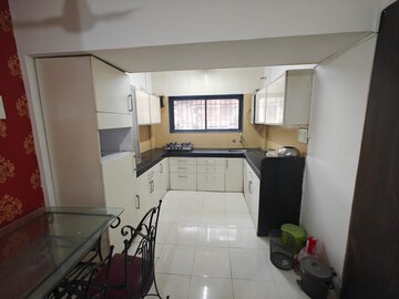 Kitchen in 3 BHK Apartment at Goel Ganga Hill Mist Garden, Kondhwa – for Rent