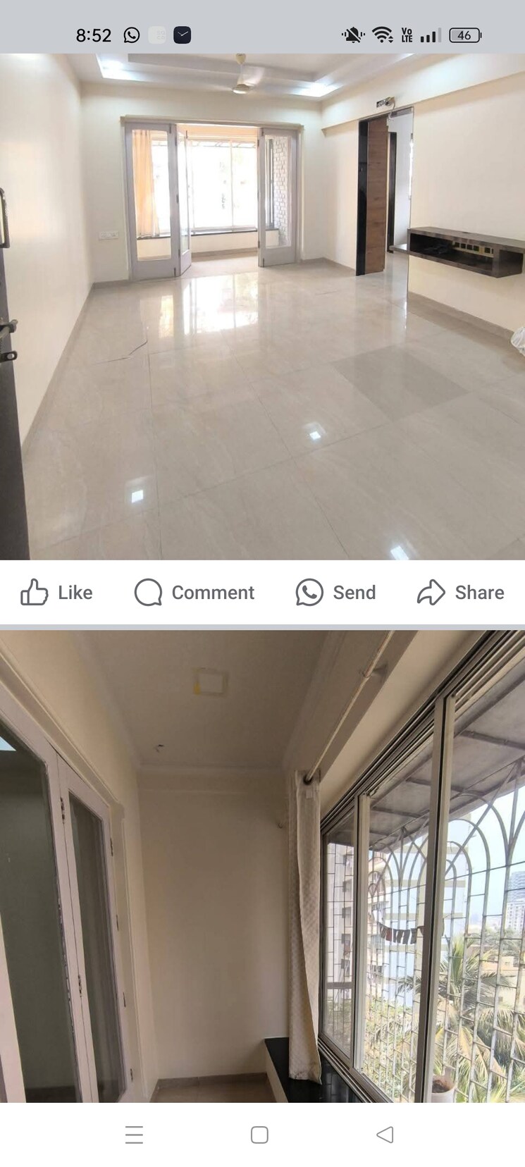 Master Bedroom, shiv-shakti-tower-28 2 Bedroom 612 Sq.Ft. Apartment In Malad East Mumbai 8442957