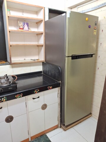 Kitchen in 1 RK Apartment at Shri Arham Bluz, Andheri West – for Rent