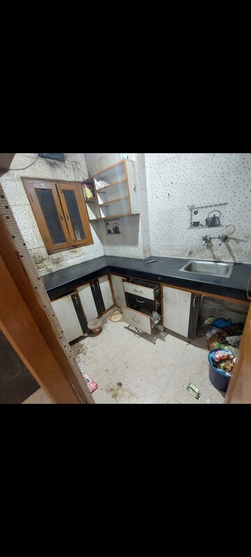 Kitchen in 1 BHK Apartment at Aadharshila Apartment, Sarita Vihar – for Rent