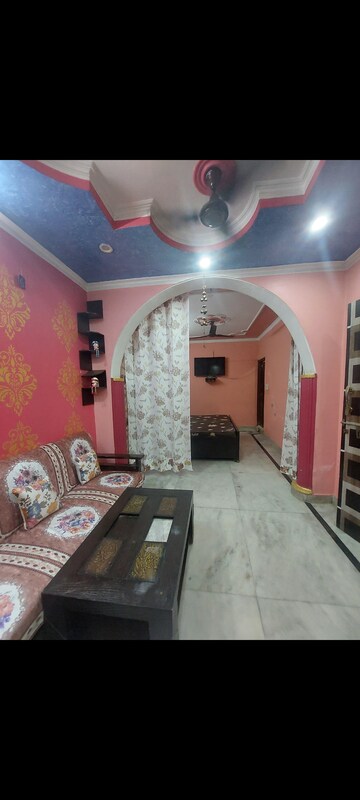 Living Room in 1 BHK Apartment at Aadharshila Apartment, Sarita Vihar – for Rent