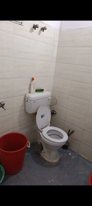 Bathroom in 1 BHK Apartment at Aadharshila Apartment, Sarita Vihar – for Rent