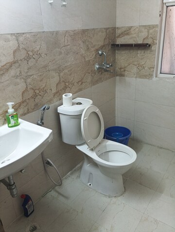 Bathroom in 3 BHK Apartment at Amrapali Golf Homes, Sector 4, Greater Noida – for Rent