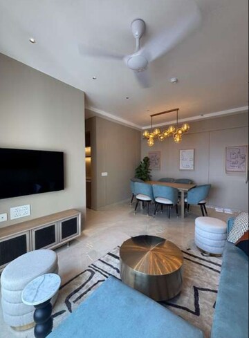 Living Room in 3 BHK Apartment at Piramal Vaikunth, Balkum Pada – for Rent