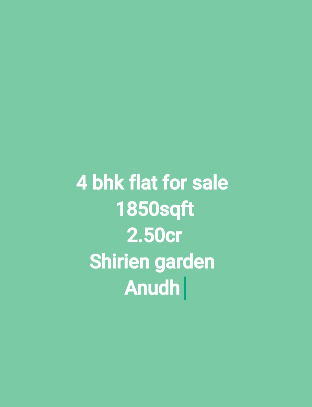 4 BHK Apartment For Sale in Shirine Garden Co Operative Housing Society Ltd