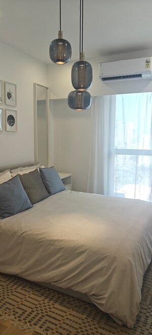 Bedroom in 2 BHK Apartment at Dev Leo Tower, Oshiwara – for Sale