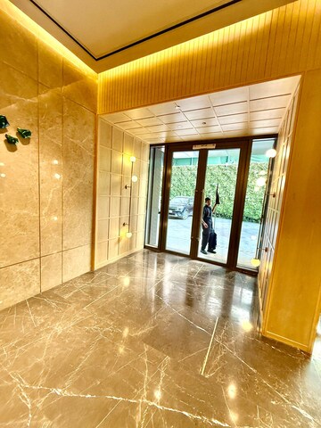 Building Lobby in 2 BHK Apartment at Lodha Vista, Lower Parel – for Rent