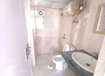 Bathroom in 3 BHK Apartment at Nimbus The Hyde park, Sector 78 – for Rent