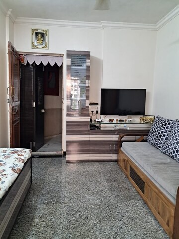 Kitchen in 1 RK Apartment at Gundecha Orchid Tower, Kandivali East – for Rent