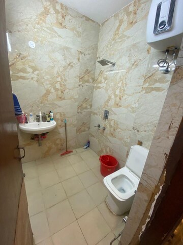 Bathroom in 2 BHK Builder Floor at Lajpat Nagar – for Rent