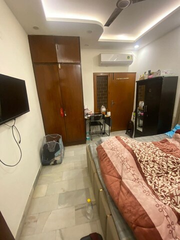 Bedroom in 2 BHK Builder Floor at Lajpat Nagar – for Rent