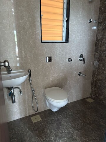 Bathroom in 1 BHK Apartment at Soundlines Florence Tower, Lower Parel – for Rent