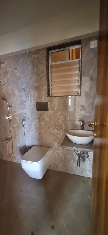 Bathroom in 1 BHK Apartment at Kshitija Shree Laxmi Residency, Byculla West – for Rent