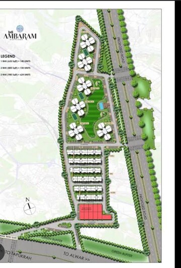 Master Plan in 2 BHK Apartment at BDI Ambaram, Sector 95 – for Sale
