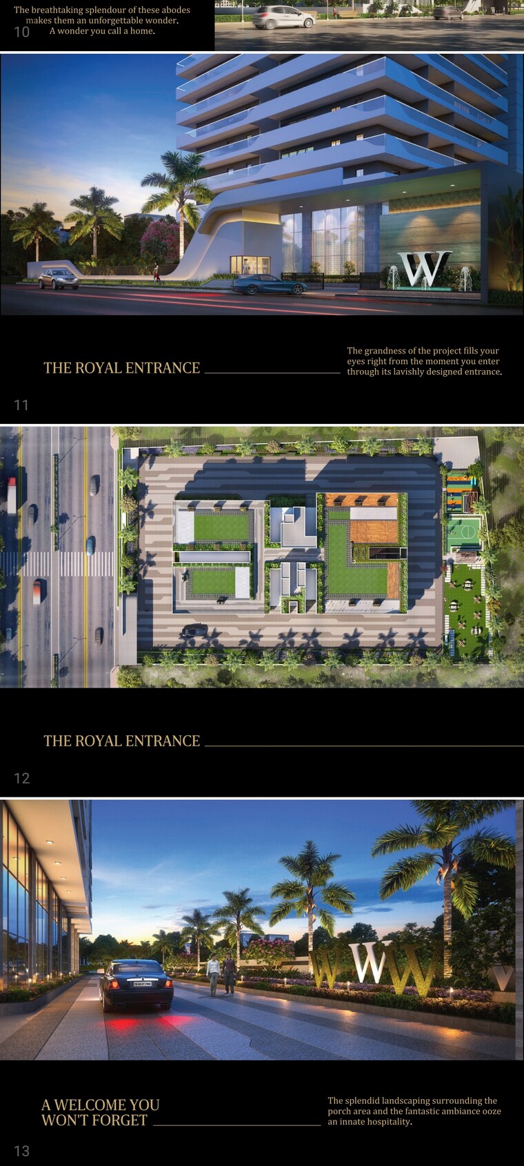 Master Plan, dsr-w 4 Bedroom 5999 Sq.Ft. Apartment In Kondapur Hyderabad 8443857