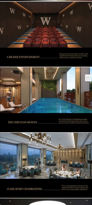 Bedroom in 4 BHK Apartment at DSR W, Kondapur – for Sale