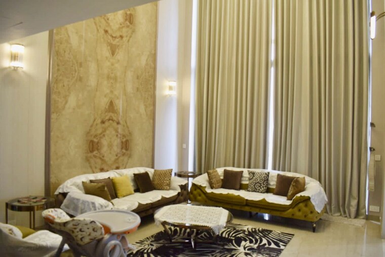 Living Room, m3m-golf-estate 3.5 Bedroom 3844 Sq.Ft. Apartment In Sector 65 Gurgaon 8443896