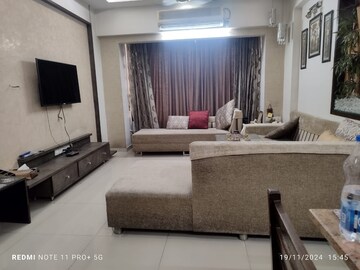 Living Room in 3 BHK Apartment at Ambawadi – for Rent