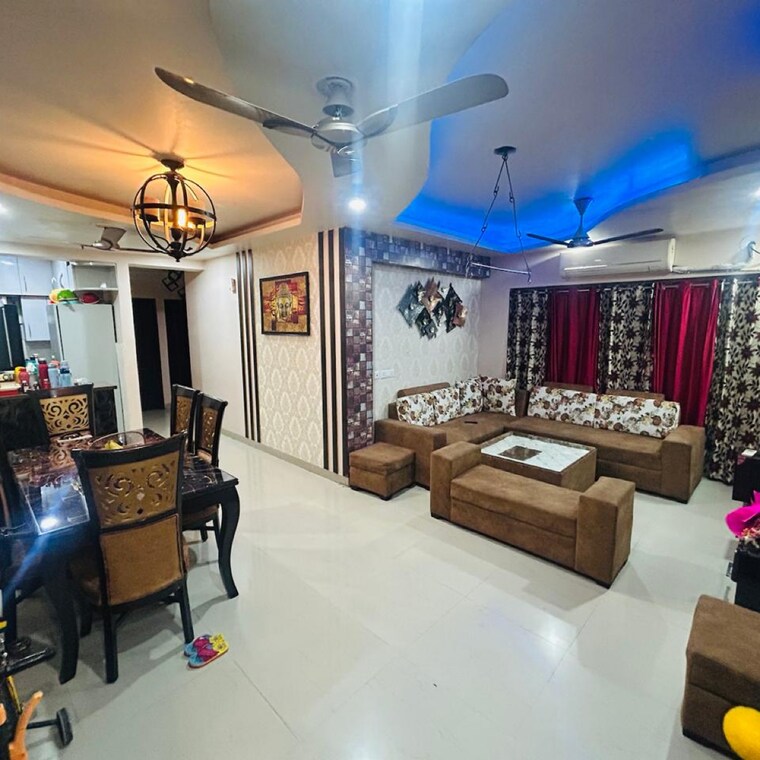 Living Room, aba-cherry-county 4 Bedroom 2232 Sq.Ft. Apartment In Tech Zone Greater Noida Greater Noida 8443907