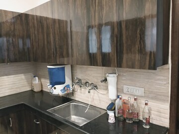 Kitchen in 3 BHK Apartment at East Of Kailash – for Rent