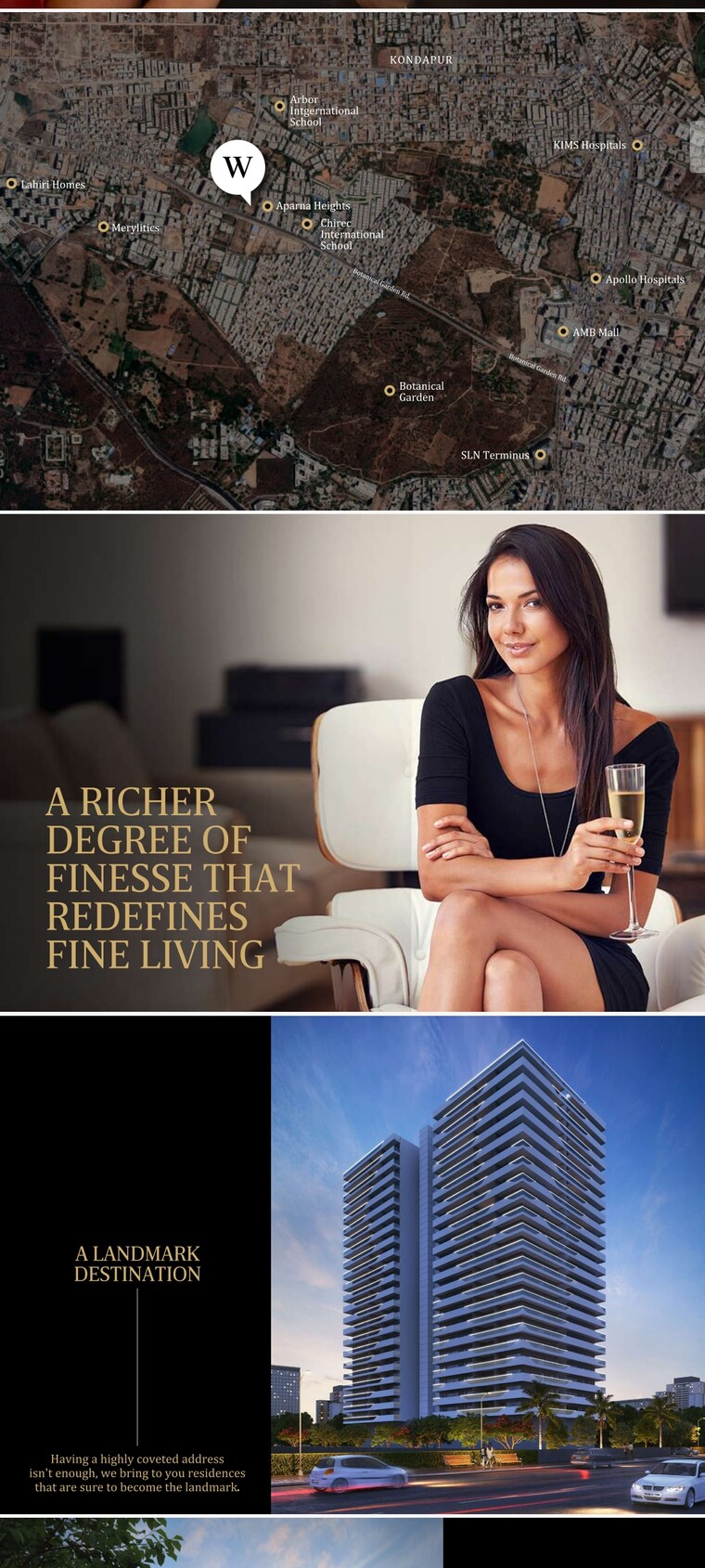 Master Bedroom, dsr-w 4 Bedroom 5999 Sq.Ft. Apartment In Kondapur Hyderabad 8443931