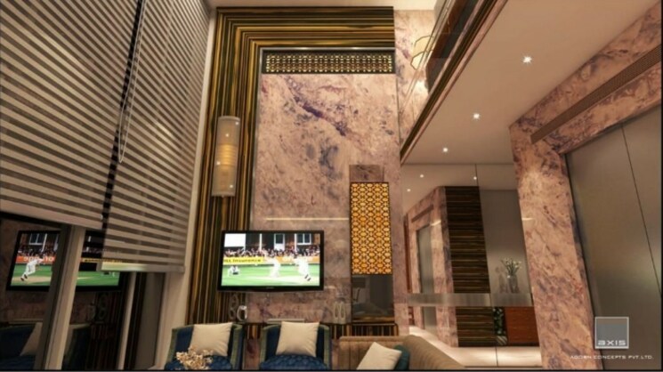 Living Room, oberoi-exquisite-goregaon 4 Bedroom 2600 Sq.Ft. Apartment In Goregaon East Mumbai 8444018