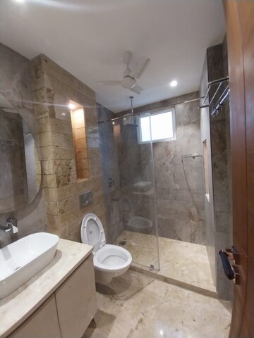 Bathroom in 3 BHK Builder Floor at Safdarjung Enclave – for Sale