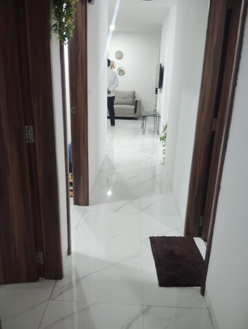 Bathroom in 3 BHK Apartment at Nahar F Residences, Balewadi – for Rent