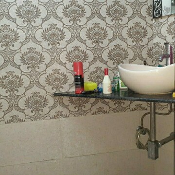Bathroom in 1 BHK Apartment at Poonam Enclave, Goregaon East – for Rent