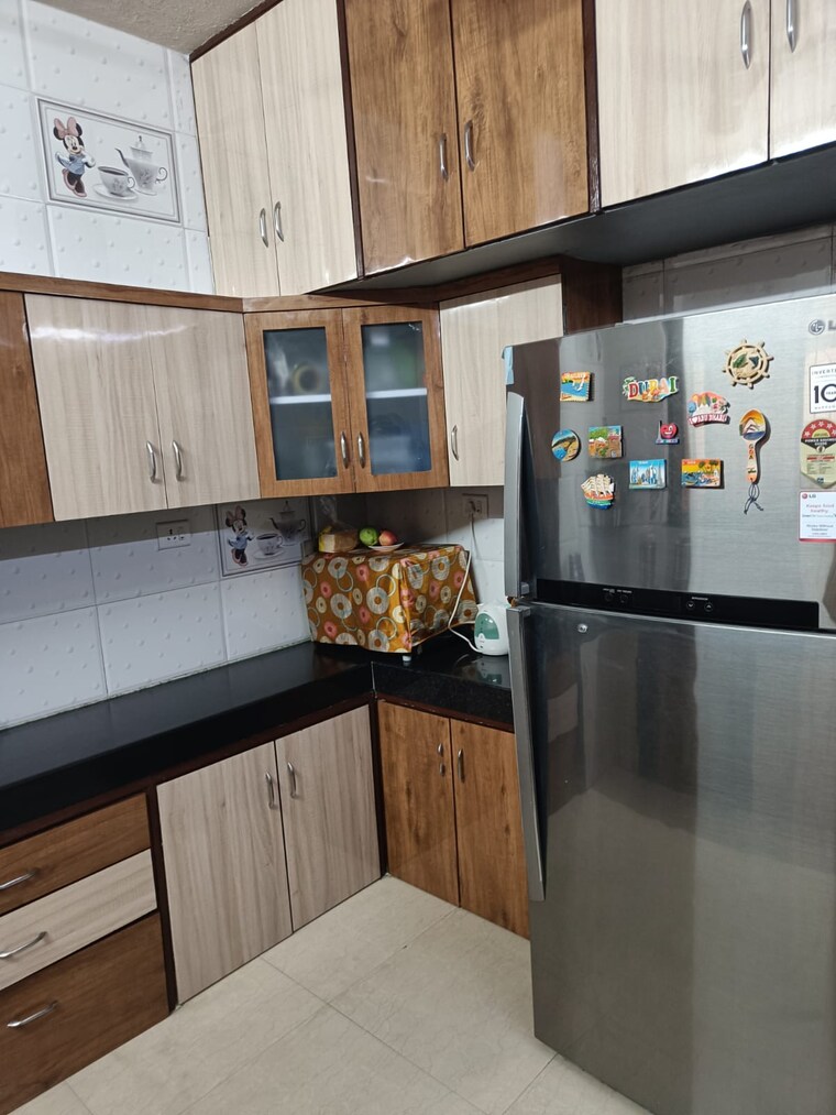 Kitchen, radiant-hill-view 2 Bedroom 1200 Sq.Ft. Apartment In Kondhwa Pune 8444116