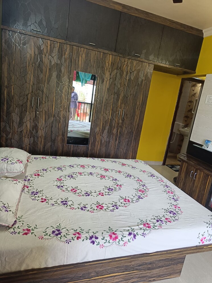 Bedroom, radiant-hill-view 2 Bedroom 1200 Sq.Ft. Apartment In Kondhwa Pune 8444116