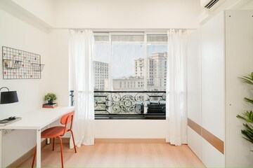 Bedroom in 3 BHK Apartment at Ekta Eudora, Khar West – for Sale