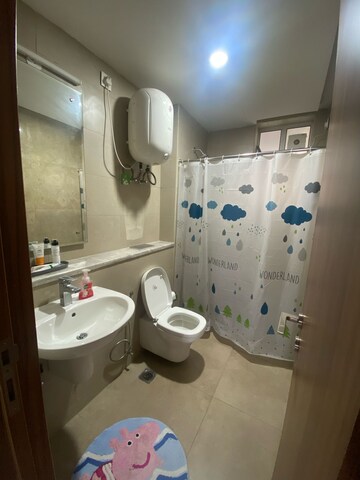 Bathroom in 3 BHK Apartment at Emaar Digi Homes, Sector 62 – for Rent