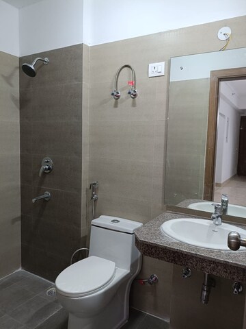 Bathroom in 2 BHK Apartment at Nirala Aspire, Sector 16 Greater Noida – for Rent
