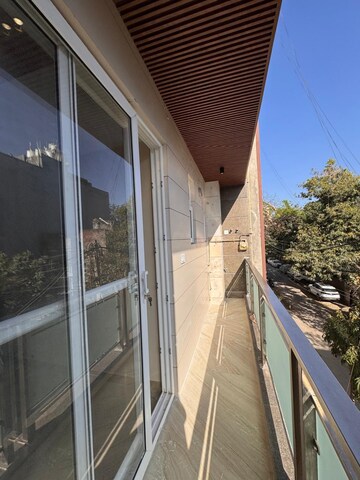Balcony in 3 BHK Builder Floor at Paschim Vihar – for Rent