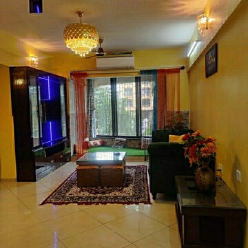 Living Room in 3 BHK Apartment at Aster Tower, Goregaon East – for Rent