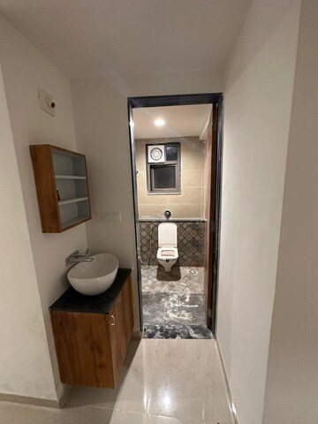 Bathroom in 3 BHK Apartment at Sargaasan – for Rent