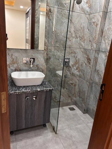 Bathroom in 2 BHK Builder Floor at Kalkaji – for Sale