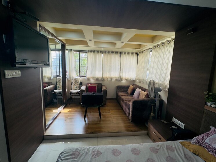 Living Room, simran-society 3 Bedroom 1700 Sq.Ft. Penthouse In Naupada Thane 8444559