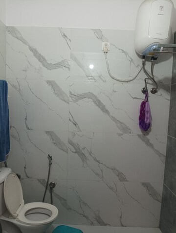 Bathroom in 2 BHK Builder Floor at MS Enclave Zirakpur, Dhakoli Village – for Rent