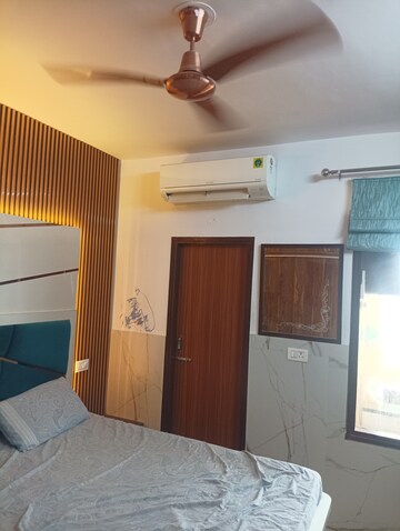Bedroom in 2 BHK Builder Floor at MS Enclave Zirakpur, Dhakoli Village – for Rent