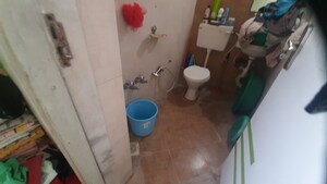 Bathroom in 3 BHK Apartment at Sahaj Solarium, Vasna – for Sale
