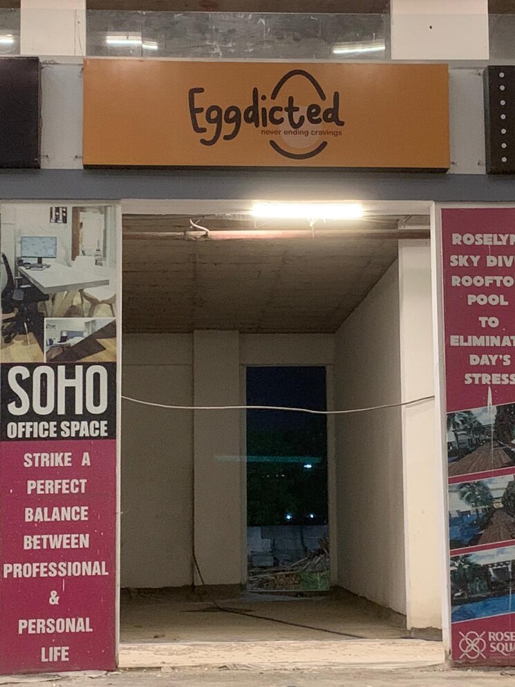 Exterior View, roselyn-square Commercial Shop 250 Sq.Ft. In International Airport Road Zirakpur 8444780