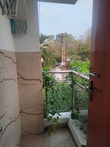 Balcony in 2 BHK Builder Floor at Hsr Layout – for Rent
