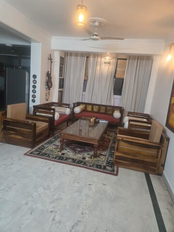 Living Room in 3 BHK Apartment at Sector 22 Dwarka – for Rent