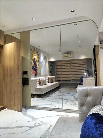 Living Room in 2 BHK Apartment at Swaraj Kalash, Chembur – for Rent