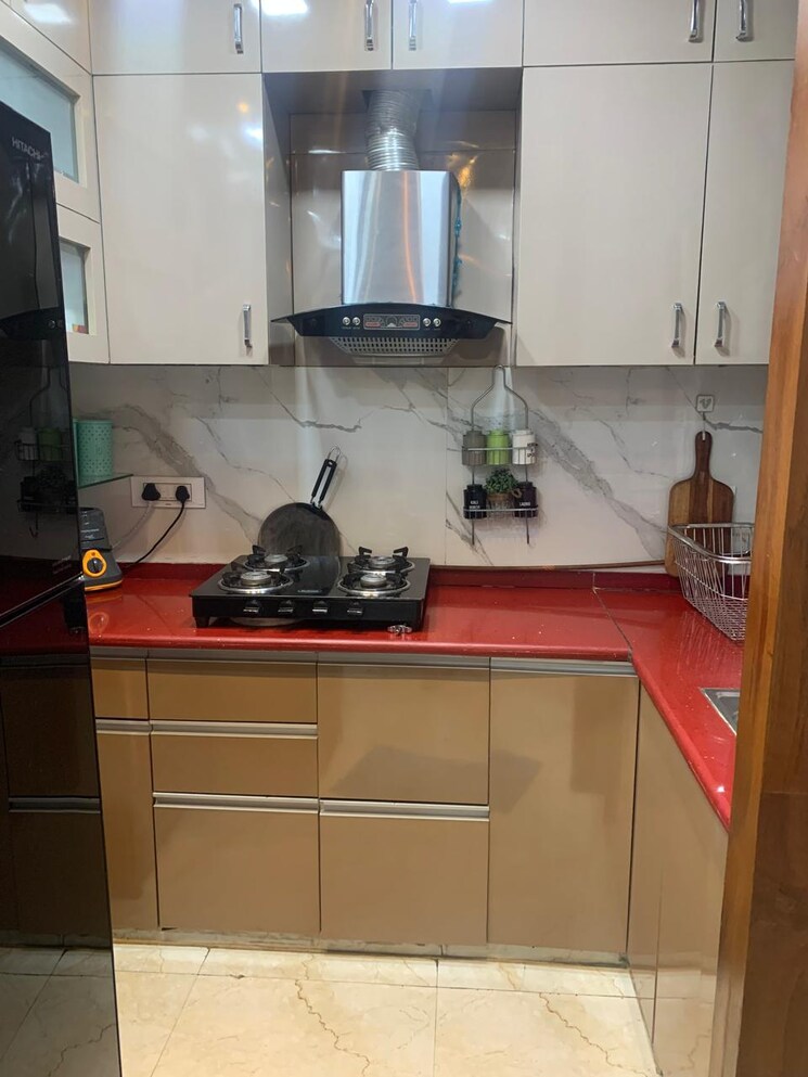Kitchen, shri-ram-plaza-vaishali 2 Bedroom 1000 Sq.Ft. Builder Floor In Vaishali Sector 4 Ghaziabad 8445101