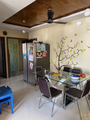 Living Room in 3 BHK Apartment at Lalani Grandeur, Goregaon East – for Rent