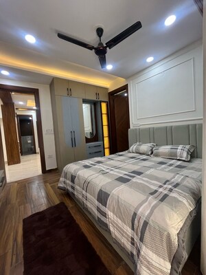 Bedroom in 3 BHK Builder Floor at Dwarka Mor – for Sale